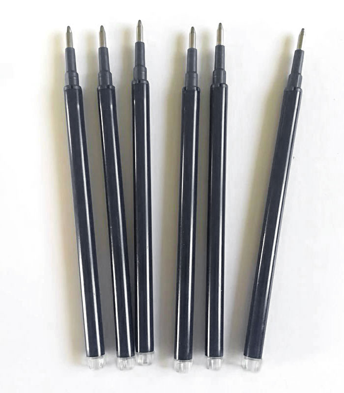 Inchiostro di ricambio per penna cancellabile (Erasable) Nero (0.6mm)