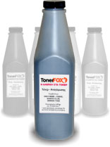 Refill Toner Schwarz für Kyocera TK-550K, FS-C5200 DN (155g) 7.000 seiten