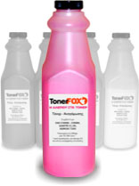Refill Toner Magenta +1 Sicherung für Epson Aculaser C1000, C2000