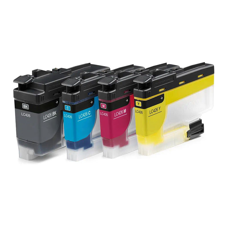 Cartucce di inchiostro SET-4 colori compatibile per Brother LC-426VAL C/M/Y/BK