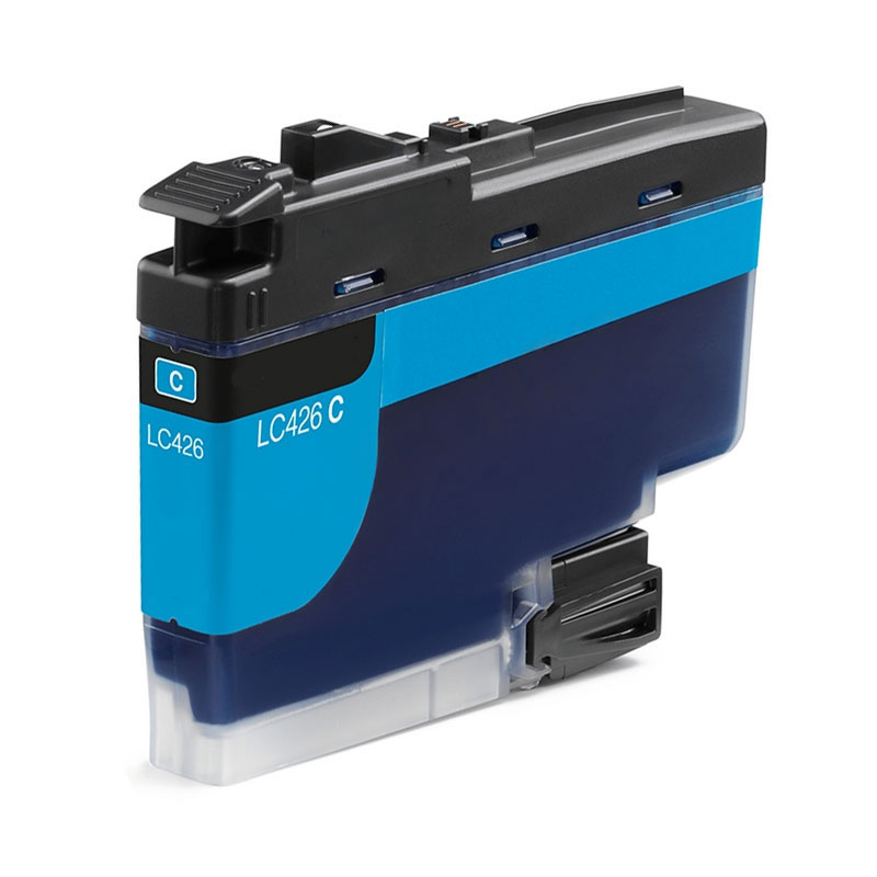 Ink Cartridge Cyan compatible for Brother LC-426C, 1.500 pages