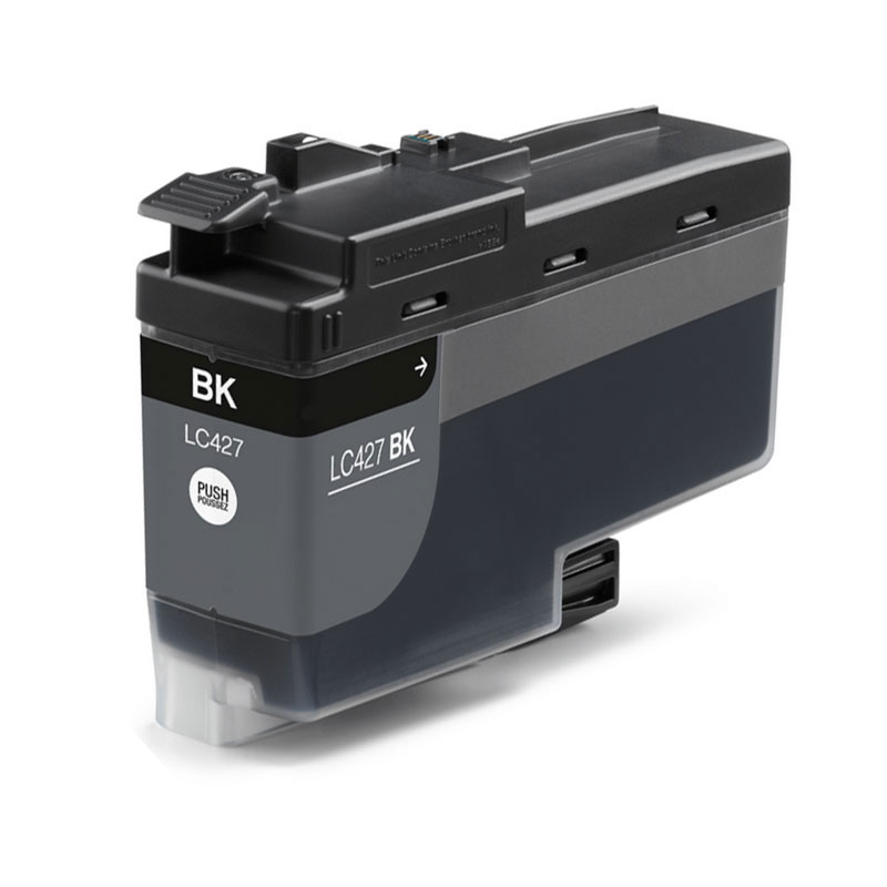 Ink Cartridge Black compatible for Brother LC-427BK, 3.000 pages