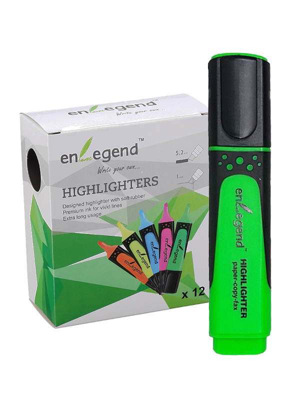 Pennarello di sottolineatura EnLegend 1-5mm Green