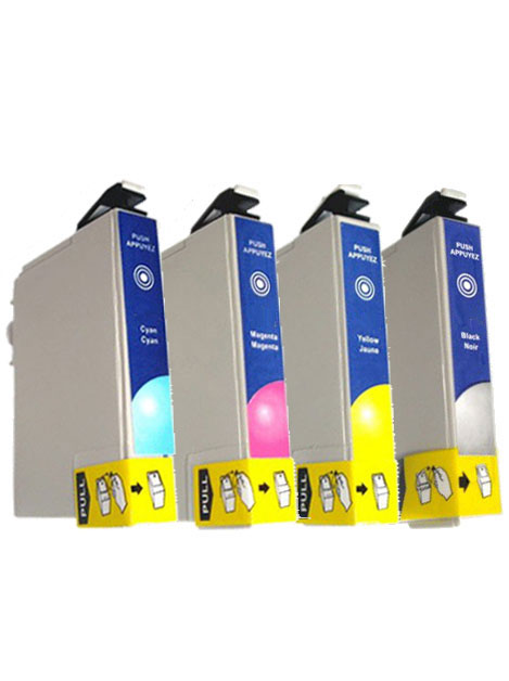 Ink Cartridge Set-4 compatible for Epson T1811/ T1812/ T1813/ T1814/ 18XL