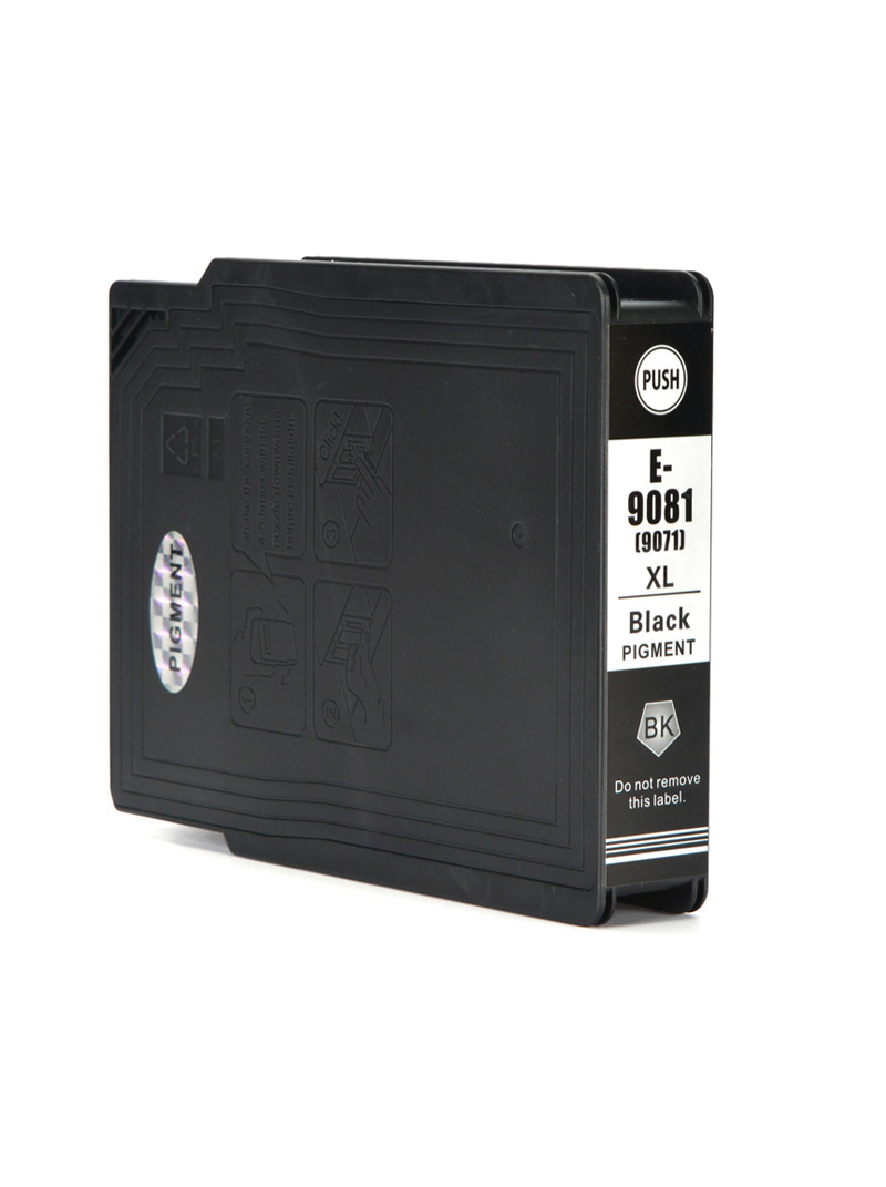 Tintenpatrone Schwarz kompatibel für Epson C13T907140 /T9071, 10.000 seiten