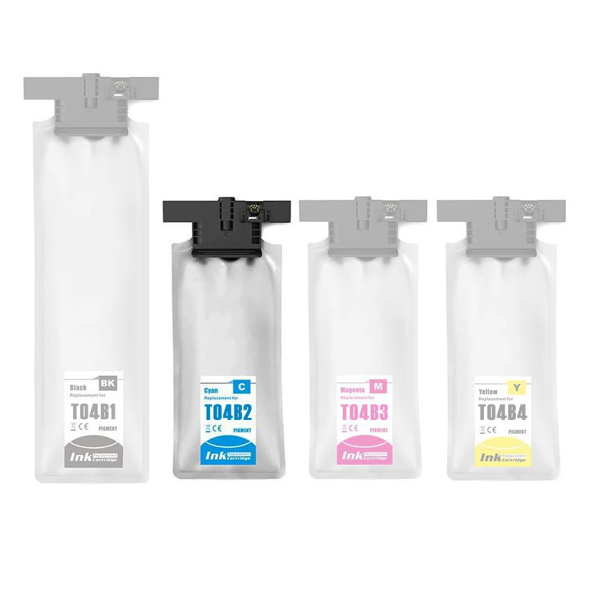 Ink Bottle Cyan compatible for Epson WorkForce Pro WF-C8190, C8610, C8690, T04B2 / C13T04B240, 40 ml