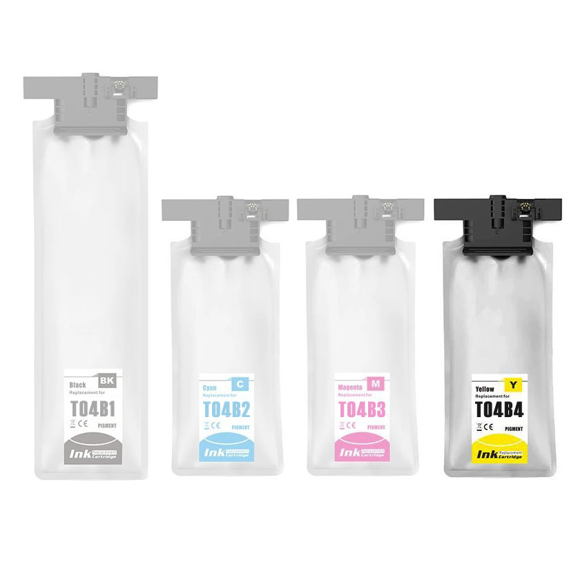 Ink Bottle Yellow compatible for Epson WorkForce Pro WF-C8190, C8610, C8690, T04B4 / C13T04B440, 40 ml