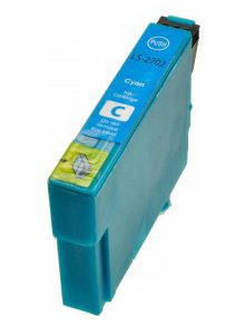 Ink Cartridge Cyan compatible for Epson C13T27124010, 27XL, 1.100 pages