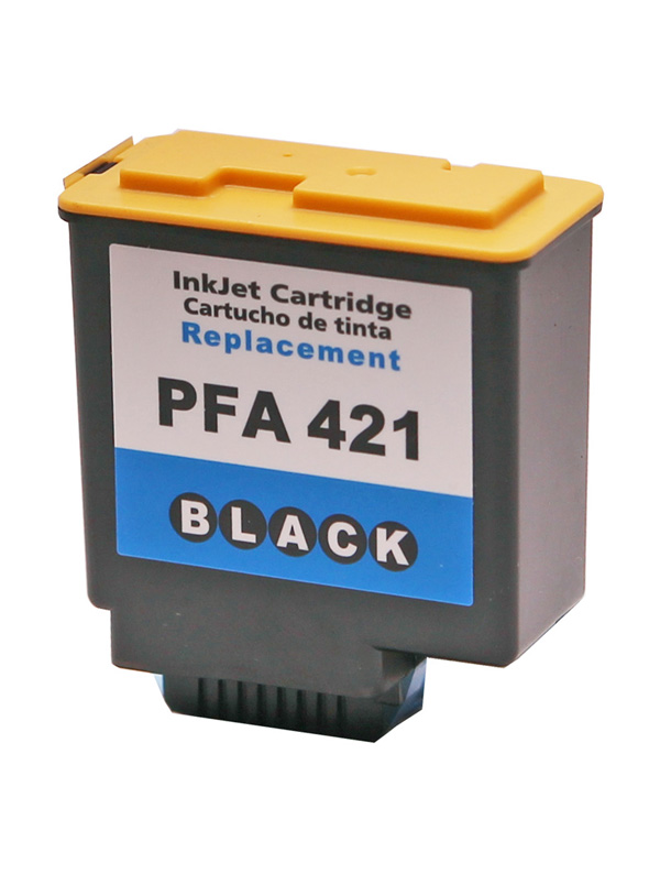 Tintenpatrone Schwarz kompatibel für Philips PFA421/PFA-421 - 906115308009 - FAX I-JET FOX 500 seiten