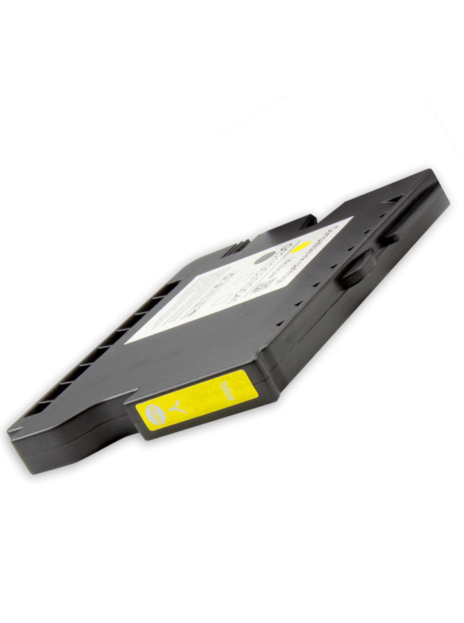 Ink Cartridge Yellow compatible for Ricoh 405764, GC-41Y, 2.200 pages