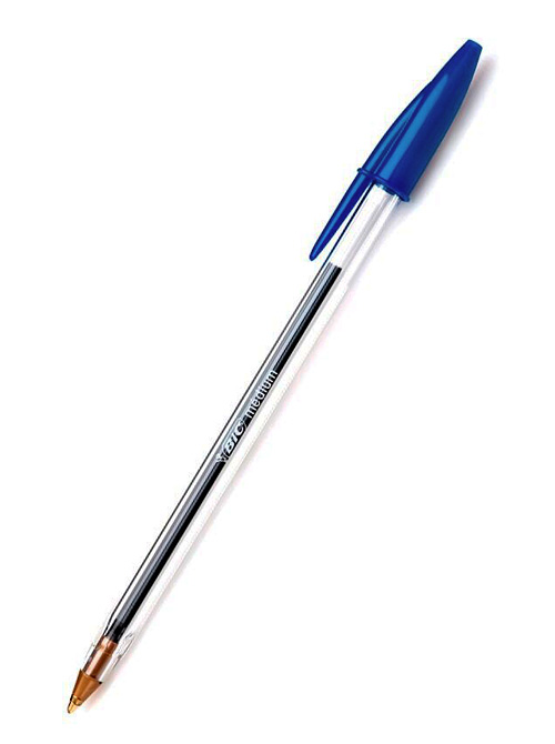 Penna Bic Cristal Media Blu