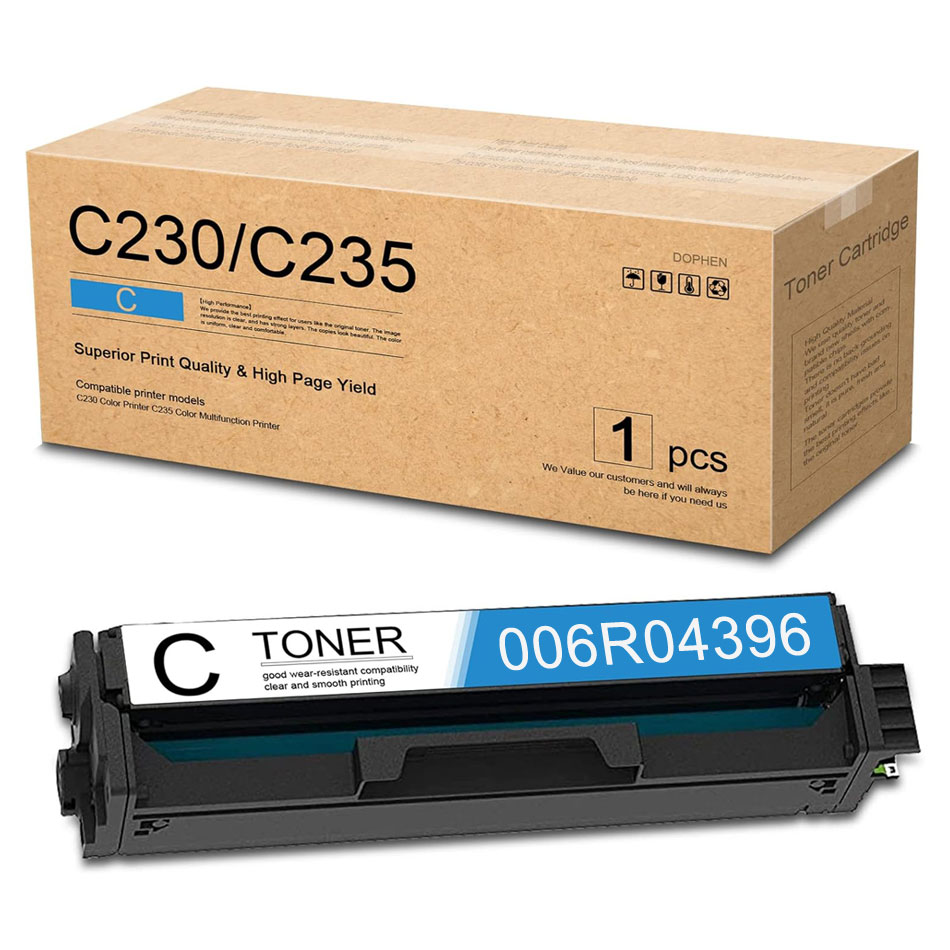 Toner Cyan Compatible for Xerox C230, C235, 006R04396 (MEA) 2.500 pages