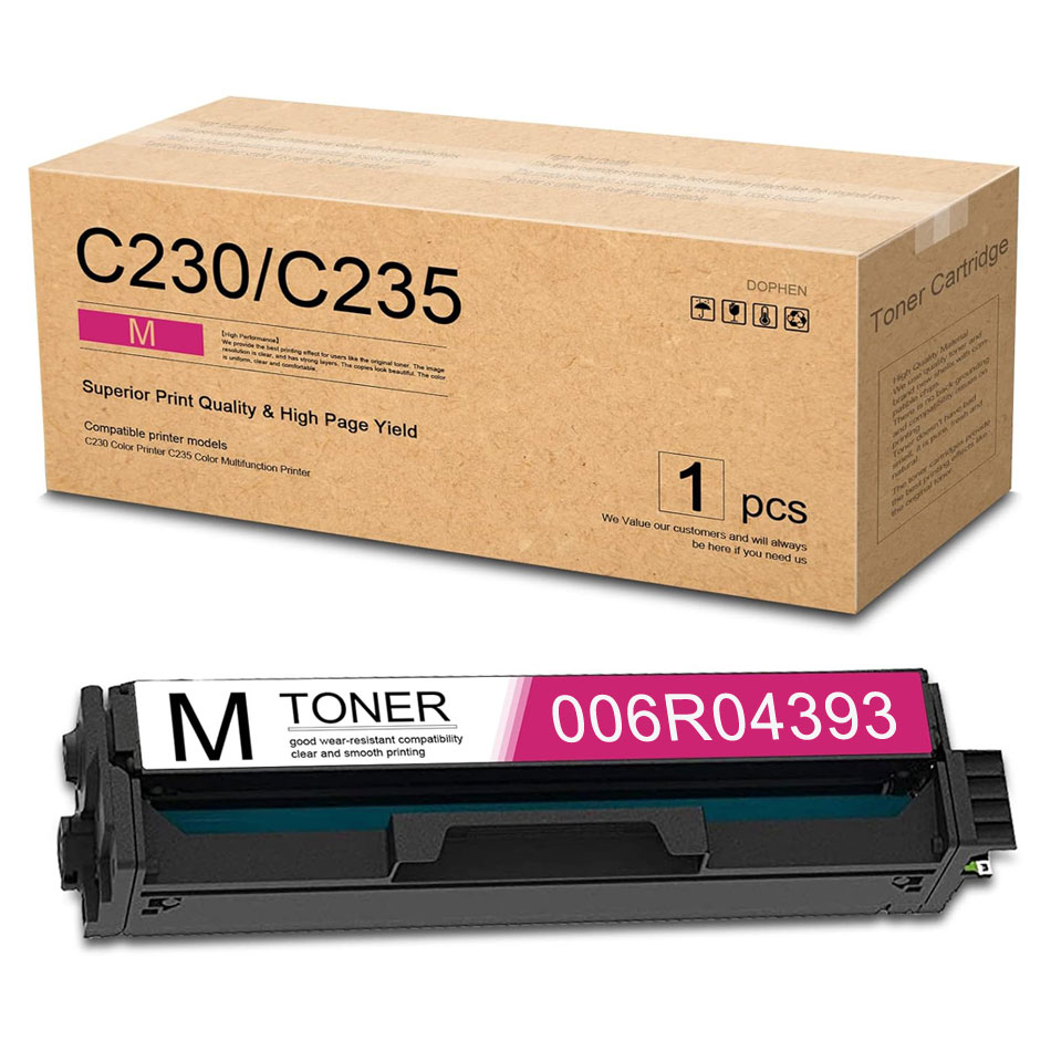 Alternativ-Toner Magenta für Xerox C230, C235, 006R04393, 2.500 seiten